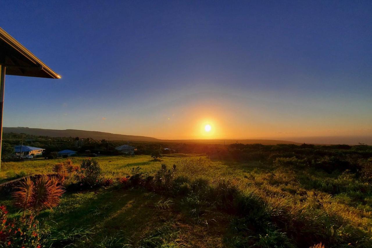 The Aloha Green House Retreat With Ocean Views! Naalehu Exterior foto