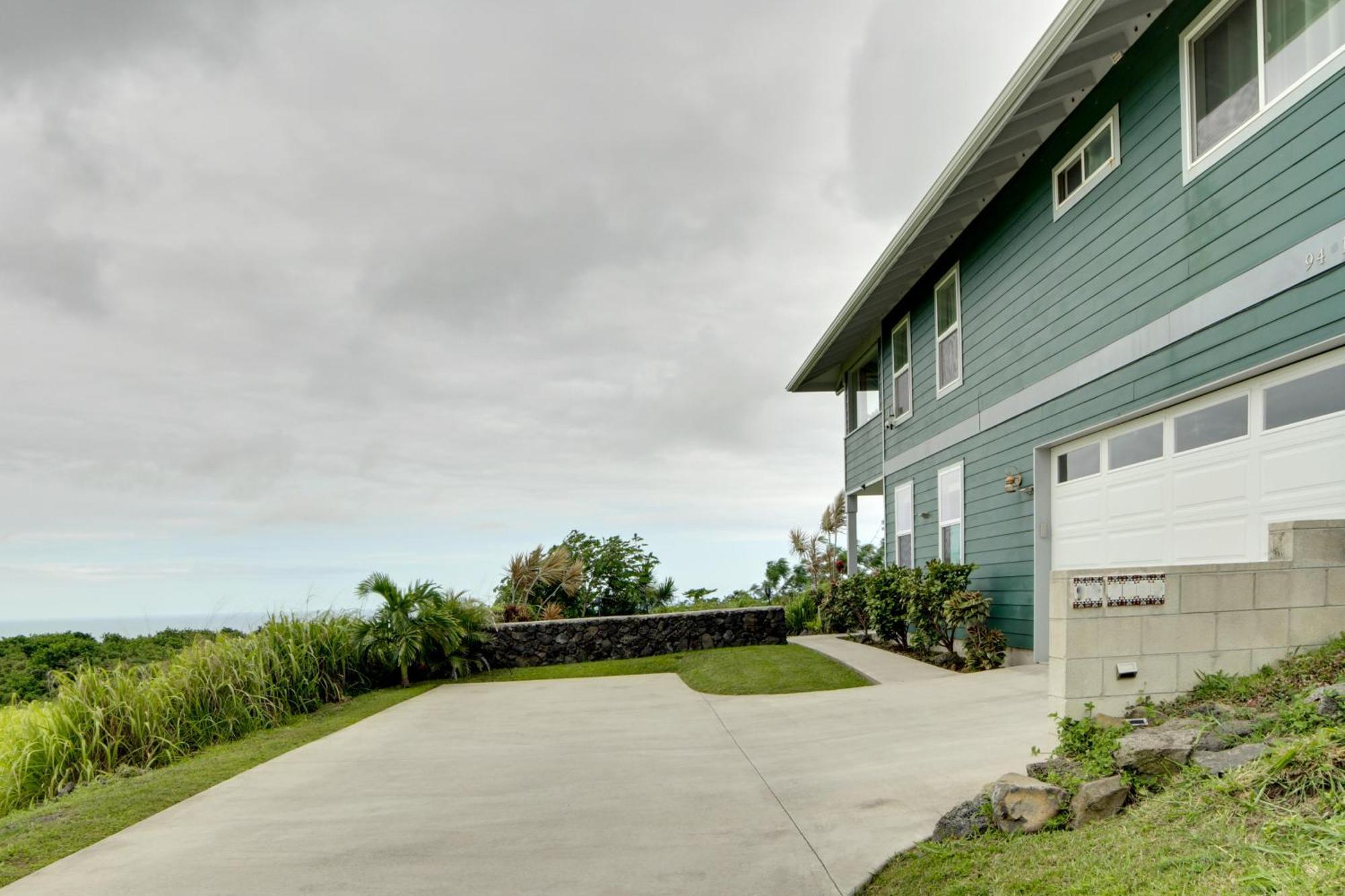The Aloha Green House Retreat With Ocean Views! Naalehu Exterior foto